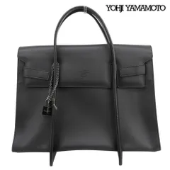 超美品 ヨウジヤマモト Yohji Yamamoto 現行 ディスコード DD-I15-710 GETA ハンドル バッグ 黒  袋付き 定価294800円 未使用に近い メンズのサムネイル