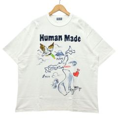 HUMAN MADE ヒューマンメイド ブルドッグ プリント Tシャツ ホワイト