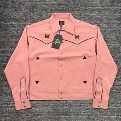 未使用品 needles MR201 Piping Cowboy Jacket Pink XL ニードルス パイピング カーボーイジャケット ピンクのサムネイル