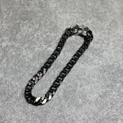 Paul Smith ポールスミス　Curb Chain ブレスレット　金具　シルバー　チェーン　ブラックのサムネイル