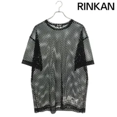 ブラックコムデギャルソン  1O-T001 ロゴプリントメッシュTシャツ メンズ Sのサムネイル