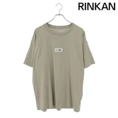 エムエムシックス  24AW  SH0G0033 ロゴタグ付きオーバーサイズTシャツ レディース Sのサムネイル