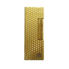ダンヒル dunhill ガスライター 喫煙具 タバコ 小物 ロゴ 火花確認済み ゴールド色 ■GY18 /MQのサムネイル