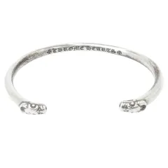 CHROME HEARTS クロムハーツ（原本無） BANGLE DOUBLE DOG ダブルドッグ バングル シルバー系【中古】のサムネイル