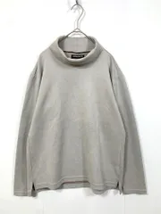 HIDEAWAYS NICOLE ハイダウェイ ニコル 2565-9806 ポンチスウェード オフタートル プルオーバー カットソー size46/グレー ■■メンズのサムネイル