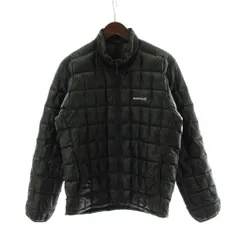 モンベル Montbell プラズマ1000 ダウンジャケット M 黒 ブラック キルティング スタンドカラー 長袖 1101493 /PP ■GY50のサムネイル