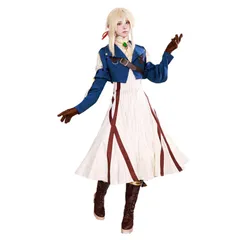 豪華版 ヴァイオレット?エヴァーガーデン コスプレ衣装 cosplay イベンド コスチューム ステージ服 仮装 イベント ハロウィンのサムネイル