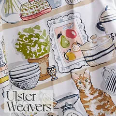 アルスターウィーバーズ コットンティータオル パントリーキャッツ Pantry Cats 猫 タペストリー 【正規品新品】のサムネイル