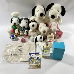 ★ SNOOPY スヌーピー グッズ まとめ商品 ぬいぐるみ マスコット 雑貨 トートバッグ 小物入れ など ウッドストック PERNUTS 現状品 1.9kg