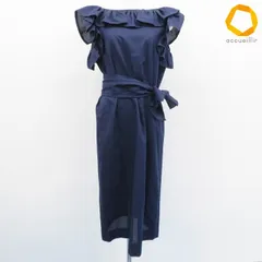 ピエール・カルダン pierrecardin ヴィンテージ ワンピース ロング ペチコート付き 紺系 レディース [x1019495]のサムネイル