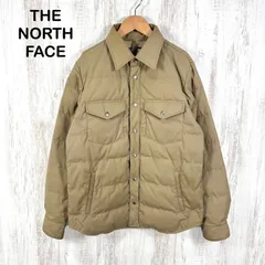 THE NORTH FACE PURPLE LABEL SHIRT DOWN JAKET ザノースフェイスパープルレーベル シャツジャケット クロス 光電子ダウン ベージュ ND2363Nのサムネイル