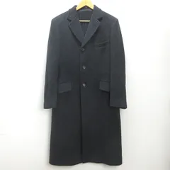 K■アールニューボールド/R.NEWBOLD チェスターコート ベーシックデザイン【M】灰色/MENS■57【中古】のサムネイル
