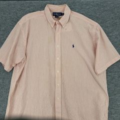 未使用品 ラルフローレン BLAKE 半袖シャツ ボタンダウン ベージュ