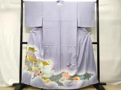 平和屋着物■豪華色留袖　貝合せ人物吉祥文　暈し染め　金彩　正絹　逸品　CABI7643evのサムネイル