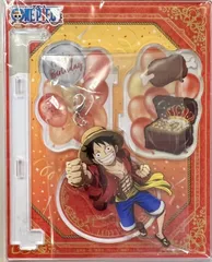 未開封、裏面シール破れあり　ワンピース バースデーゆらゆらアクリルスタンド 5.5 ルフィのサムネイル