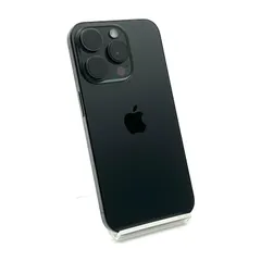 【全額返金保証】【最速発送】 iPhone Pro 15 Pro 128GB ブラックチタニウム au SIMフリー 白ロム 美品 動作確認済 85%