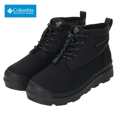 コロンビア ショートブーツ COLUMBIA 防水ブーツ スノーブーツ アウトドアブランド ウォータープルーフ オムニヒート メンズ レディース ブランド 大きいサイズ 人気 黒 columbia233 ブラックのサムネイル