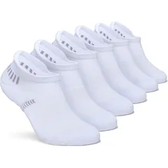 【新品】 [テスラ] 靴下 スポーツソックス 男女兼用 [抗菌防臭・吸汗速乾] くるぶし ショート クッション アウトドア カジュアル ソックス 6足組 メンズ レディース TM-MZS116-JPWHT_M