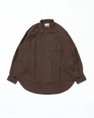 Marvine Pontiak Shirt Makers マービンポンティアックシャツメーカー Cover All SH chocolate MPSM-2006S  シャツのサムネイル