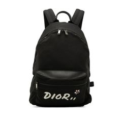 美品 DIOR ディオール　リュック バックパック カウズ コラボ 黒 美品 DIOR ディオール リュック バックパック カウズ コラボ 黒 - メルカリ