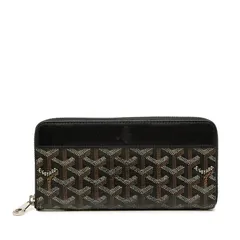 ゴヤール マティニョンGM 長財布 ブラック PVC レザー レディース GOYARD【228-78017】のサムネイル