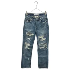 JUNYA WATANABE COMME des GARCONS(ジュンヤワタナベコムデギャルソン) 2005AW Destroyed Denim Pants デストロイ デニム パンツ JP-P058 S インディゴ 00's AD2005のサムネイル