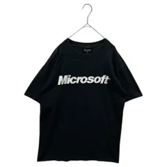 Microsoft(マイクロソフト) 2007 Corporate Logo Tee 企業 ロゴ Tシャツ L ブラック 00'sのサムネイル