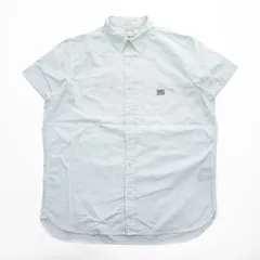 DENIM & SUPPLY RALPH LAUREN 半袖 ワークシャツ L ホワイト オックスフォード ダブルポケットのサムネイル