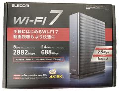 ELECOM Wi-Fi 7対応ルーター WRC-BE36QS-B - メルカリ