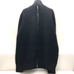 【タグ付き/未使用】Maison Martin Margiela ドライバーズニット 50サイズ ブラック リブ コットン マルタンマルジェラ SGKY26-2387のサムネイル