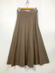 Sov. ソブ ダブルスタンダードクロージング ニット フレア スカート size38/グレー  ◇■レディースのサムネイル