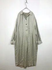 STEVEN ALAN スティーブンアラン 8226-299-0576 定価28600円 TUCK DRESS シャツワンピース sizeS/グレー ■■レディースのサムネイル