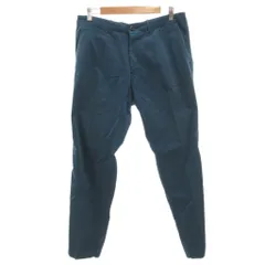 ダンヒル dunhill コットンスラックス チノパンツ ストレート 48 紺 ネイビー /FF IBO98 ■P-D のサムネイル