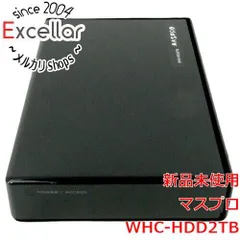 [bn:11] 【新品(開封のみ)】 マスプロ　録画用外付けハードディスク WHC7M2・WHC10M2専用　WHC-HDD2TBのサムネイル