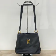 By Paloma Picasso/パロマピカソ ショルダーバッグ ブラック ゴールド金具 イタリア製/MADE IN ITALY[OI03424]のサムネイル