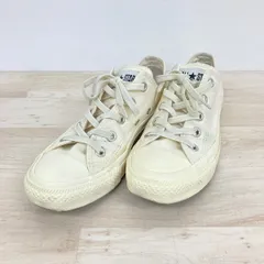 美品 コンバース オールスター スニーカー 23cm 1SC169 ホワイト/アイボリー系 キャンバス ローカット CONVERSE ALL STAR[OA04552]