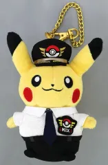 【中古】キーホルダー パイロットピカチュウ ポケモンストア関西空港店Ver2. マスコット 「ポケットモンスター」 ポケモンストア関西空港店限定のサムネイル
