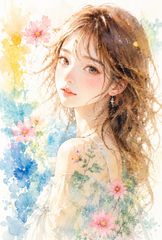 女性の肖像 油彩画 8号 F8 油絵 人物画#5 - メルカリ