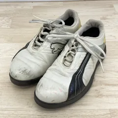 PUMA/プーマ スニーカー 24cm ホワイト×ブラック 181401 ローカット シューズ/運動靴[ON00261]のサムネイル