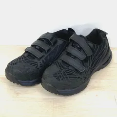 WORKMAN/ワークマン BounceTECH ベルクロ スニーカー 25.0cm ブラック 黒 品番WBS530 ワークシューズ[OI03479]のサムネイル