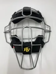新品 HI-GOLD ハイゴールド 軟式 アンパイア キャッチャー用 マスク（スロートガード一体型）MKR-444SVBK シルバーブラック 審判用 捕手用のサムネイル