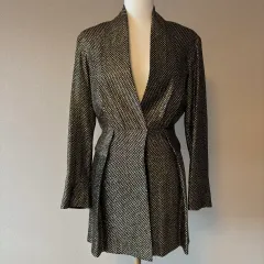正規品 MARCJACOBS マークジェイコブス メタリック GOLD ジャケット 0サイズのサムネイル