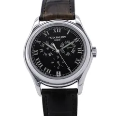 パテックフィリップ アニュアルカレンダー 5035P-001 PATEK PHILIPPE 腕時計 黒文字盤のサムネイル