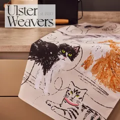アルスターウィーバーズ コットンティータオル フィラインフレンド Feline Friends 猫 タペストリー 【正規品新品】のサムネイル