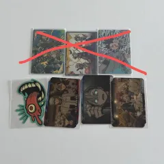 価値アクタ ジャンカ 型抜き ステッカー 4 種 まとめ