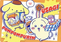 【中古】キャラカード うさぎ＆ポムポムプリン 「ちいかわ なんか小さくてかわいいやつ×サンリオキャラクターズ トレーディングスーパーマーケットなポイントカード」のサムネイル
