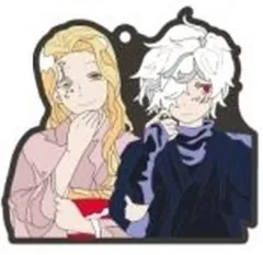 【中古】雑貨 画眉丸＆結 「地獄楽 ペアラバーストラップ」