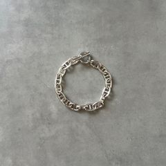 39 シルバー チェーンリンク バングル 約20cm - メルカリ