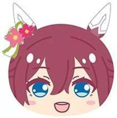 [중고] 봉제인형 마스코트·봉제인형 배지 사쿠라치요노오 [말 딸 프리티 더비 오만쥬니기니기 마스코트 5]
