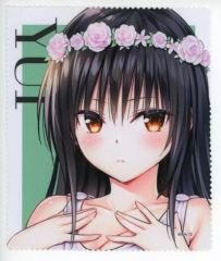 To LOVEる 15周年記念原画展 マルチクロス 凱旋 古手川唯（ダークネス